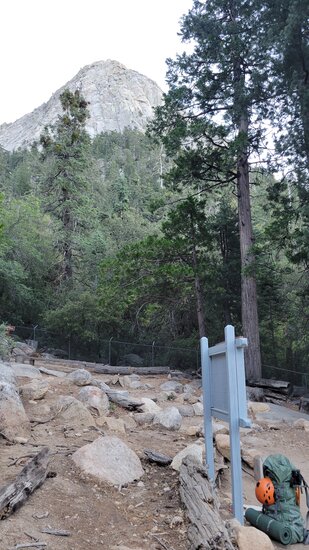 Tahquitz Rock viewed from Humber Park