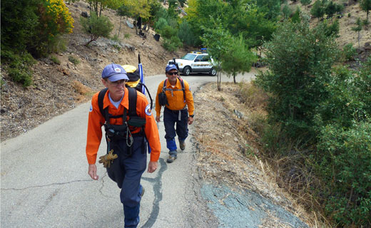 Two SDMRT Members Searching